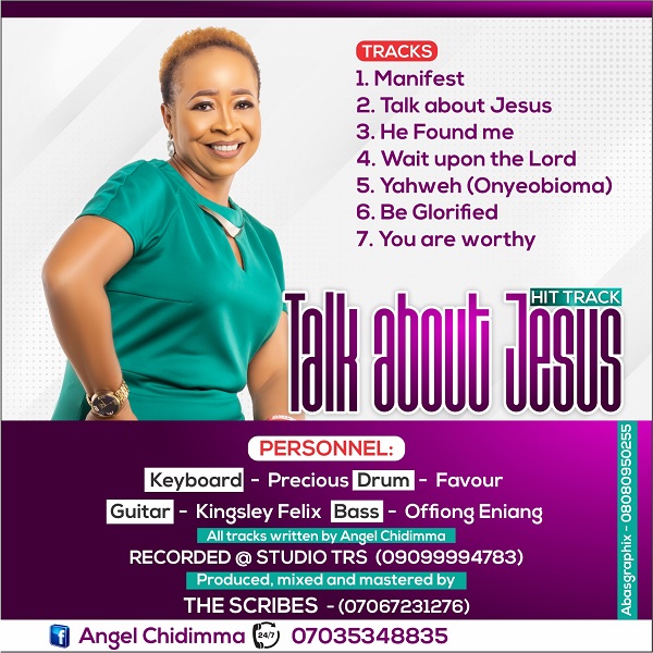 Angel Chidimma – Talk About Jesus (Album)